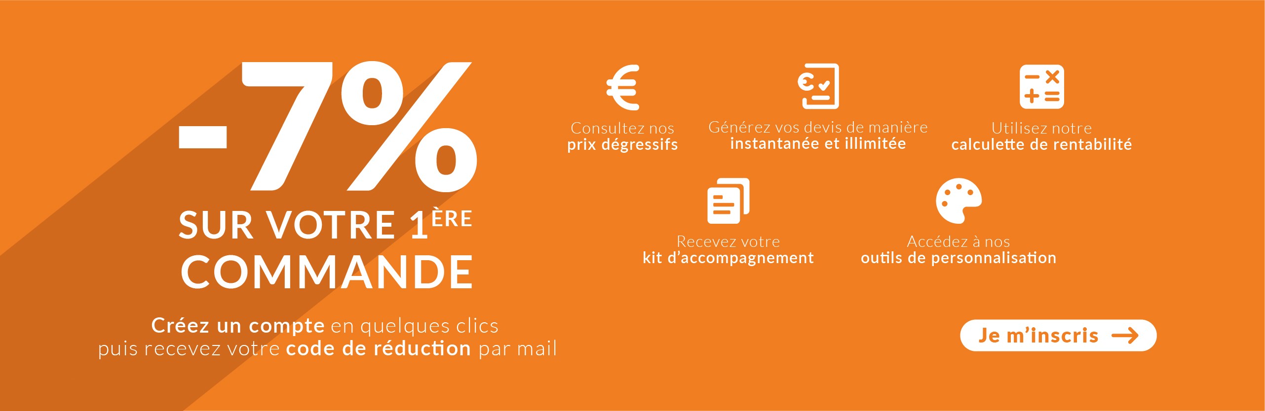 Offre de bienvenue